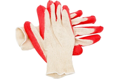 Перчатки х/б 1-ый облив (фото)