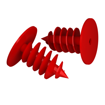 Фасадный крепеж TERMOCLIP Стена R28x70мм (фото)