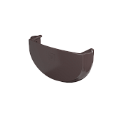  ТН ОПТИМА заглушка желоба, темно-коричневый (фото)