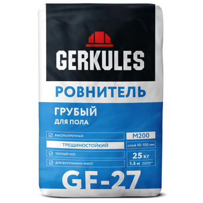 ГЕРКУЛЕС Грубый ровнитель для пола 25 кг GF-27  (56) (фото)