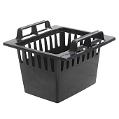 Корзина к дождеприёмнику (чёрная), 0,250*0,250*0,187м (фото)