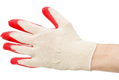 Перчатки х/б 1-ый облив (фото)