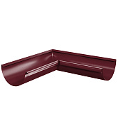 Угол желоба внутренний D150 ПЛД-02-3005 Красное вино-0.6 (фото)