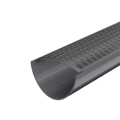 ТН ПВХ решетка желоба защитная (0,6 пог.м.), серый (фото)