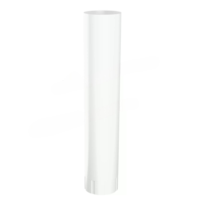 Труба водосточная D150x1000 (ПЭ-01-9003-0,5) (фото)