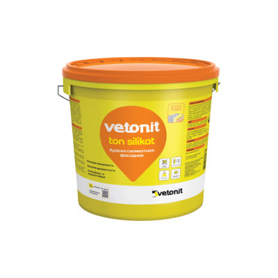 Ветонит тон силикат 0000 25кг, цвет 7021 (фото)