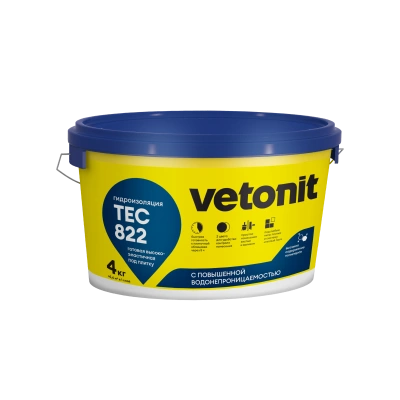 Мастика Ветонит.тек 822 серый 4к (фото)