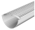 ТН ПВХ решетка желоба защитная (0,6 пог.м.), белый (фото)