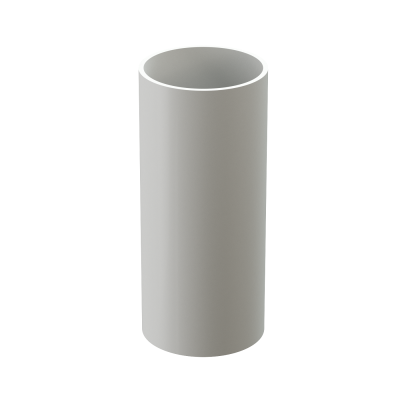 DOCKE LUX Труба водосточная (Пломбир) D100мм, 1м (фото)