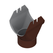 Воронка выпускная D185/150 ПЭ-01-8017-ОН кор (фото)