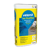 Гидроизоляция цементная ветонит тек ДуоФлекс B 10 кг (фото)