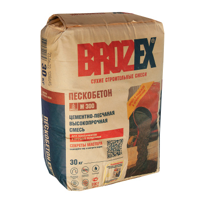 Пескобетон BROZEX М 300, 30 кг (1/40) (фото)
