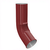 Колено сливное D150 (ПЭ-01-3011 Коричнево-красный -0.5) (фото)