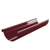 Желоб водосточный D125х3000 (ПЛД-02-3005 Красное вино-0,5) (фото)
