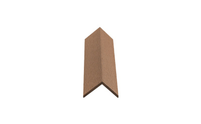Угловой профиль CM Cladding 2000х70-70х8 мм, цвет TEAK (Тик) (фото)