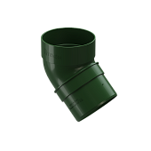 Docke Standard Колено 80 мм*45 гр. (Зеленый) (фото)