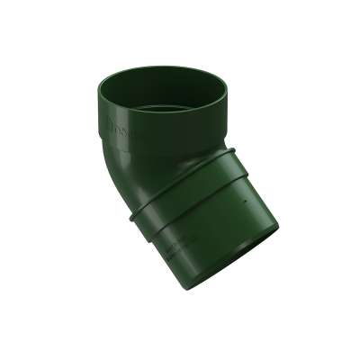 Docke Standard Колено 80 мм*45 гр. (Зеленый) (фото)