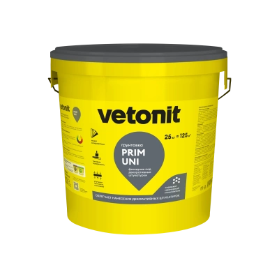 Грунтовка Ветонит прим юни 25 кг (фото)