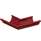 Угол желоба наружный МП т-вишня 363 (фото)